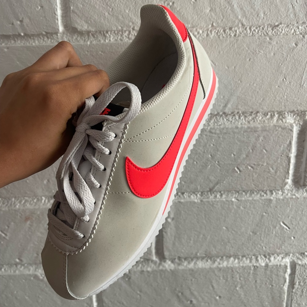 Neon colored Nike Cortez